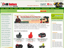 Tablet Screenshot of drill-battery.com.au